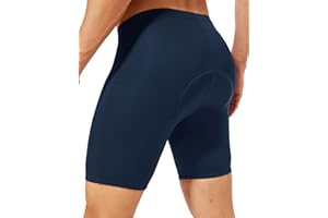 qualidyne Men's Cycling Underwear 4D Padded Bike Shorts MTB Liner Bicycle Undershorts Biking Underpants Breathable