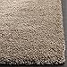Safavieh California Premium Shag Collection SG151-2424 Taupe Area Rug (3' x 5')