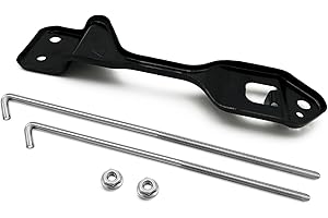 ARONOVA Battery Hold Down with 304 stainless steel J bolt Kit Compatible for Honda accord 2013-2017