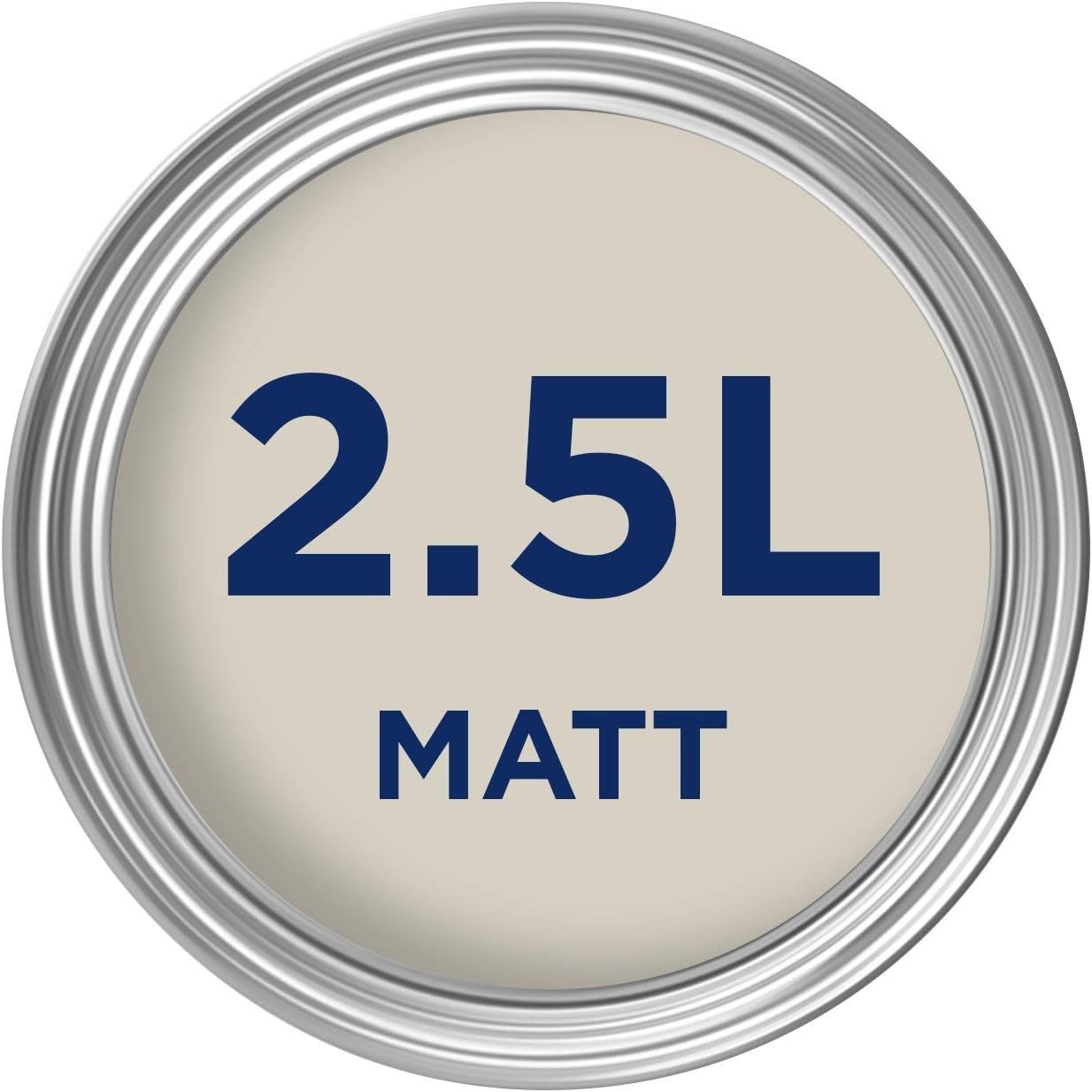 Dulux Easycare Washable & Tough Matt Emulsion Paint - Egyptian Cotton - 2.5L, 2.5 l (Pack of 1) - Image 3