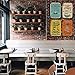 Coffee Sign Shop Posters Prints. Multicolor Wall Art Coffee Decor for Any Kitchen, Cafe Bar, Diner or Restaurant! Add a Vintage Style to your Home. Set of 4 posters 11x17“Great Christmas Gifts!