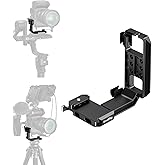 SmallRig Vertical Mount Plate for Cage, Built-in Baseplate for Arca-Type | with 1/4''-20 Thread, L Bracket Switching Grip for