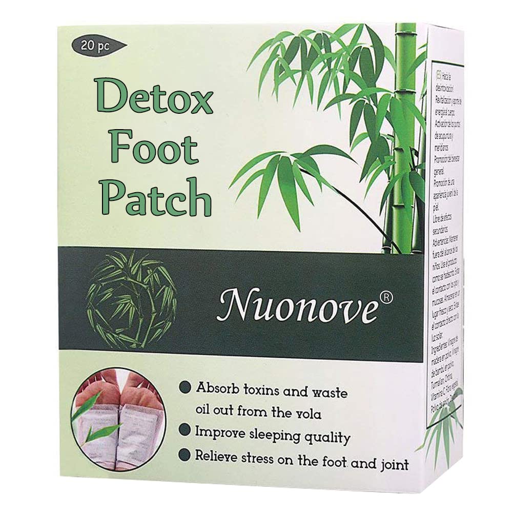 Detox Foot Patches, Detox Foot Pads, Foot Patches, Cleaning Detox Foot Pads, Foot Care, Improve Sleep Quality Enhance Blood Circulation, Foot Pads to Remove Body Toxins, 20 Pcs