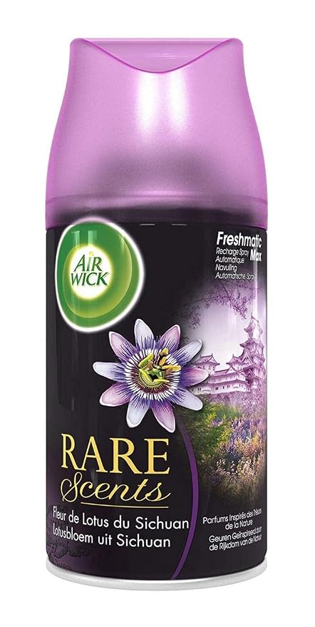 Air Wick Recharge Freshmatic Max Rare Scents Fleur De Lotus Du Sichuan
