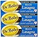 De Boles Gluten-Free Rice Pasta Lasagna, 10 oz, 3 pk
