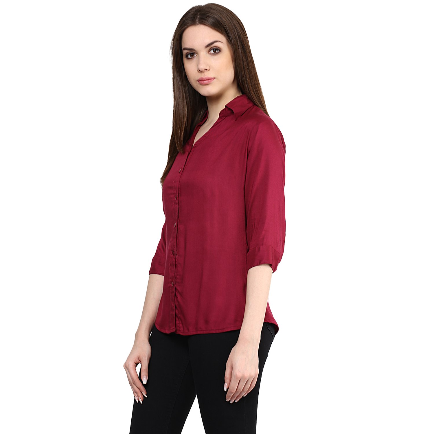 mayra women's rayon shirt