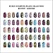 PUEEN Nail Art Stamp Collection Set 24B-L STAMPING BUFFET - LEISURE - NEW Set of 24 All You Can Stamp Full Size Stamping Image Plates Manicure DIY (Infinite Images With Your Creativity) Now with