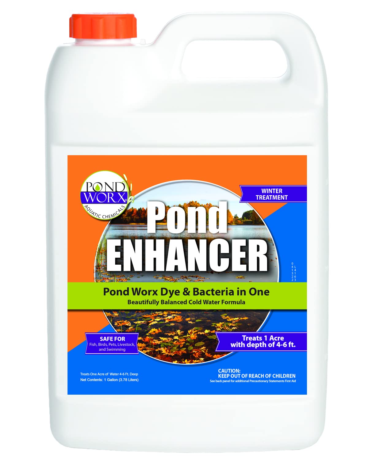 PondWorx Blue Pond Dye And Pond Bacteria Combo