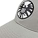Captain Hat Embroidery Logo Hats Size Adjustable Cap Baseball Cosplay Costume Accessory Gray