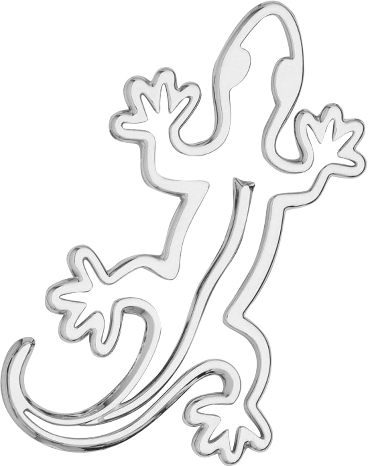 Cruiser Accessories 83053 3D-Cals Chrome 'Gecko' Decal
