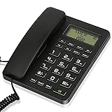 Corded Landline Phones for Home/Office, Desk Corded