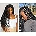 6Pcs Passion Twist Natural Black Synthetic Hair for Black Women Andromeda 18 Inch Soft Long Braids Passion Twist Crochet Braiding Hair Extensions with 5 Free Gift (1B)