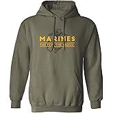zerogravitee Marines The Few. The Proud. Adult Hooded Sweatshirt