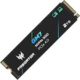 Acer Predator GM7 2TB NVMe PCIe 4.0 M.2 2280 SSD 7200 MB/s view 2