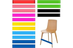 OZIO 15 PCS Chair Bands for Kids with Fidgety Feet, Flexible Seating Classroom Furniture Rubber Bands for Kids, Fidget Bands for School Classroom Chairs and Desk, Ideal for ADHD, Autism, Hyperactivity