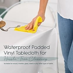 tablecloths by design Premium Table Pad Protector