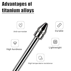 Universal Fit No Worn Out Fine Titanium Alloy Fine