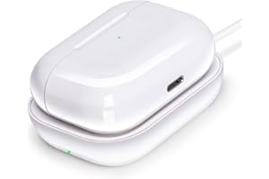 WIRELESS FUTURE CHARGER for Airpods Pro Charger, Wireless Charger for AirPods 4 (Active Noise Cancellation)/3rd/AirPods Pro 2nd/Airpods Pro/Airpods, Wireless Charging Station for Airpods and Airpods Pro, White-2