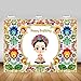 Mehofoto Mexican Frida Kahlo Backdrop Mexican Theme Frida Birthday Party Background 7x5ft Vinyl Mexican Girl Birthday Party Banner Backdrops