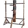 Geniqua Wing Chun Wooden Target Training Dummy IP Man Martial Arts Traditional Kung Fu Solid Wood