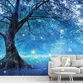 signwin Wall Mural Fairy Tree in Mystic Forest...