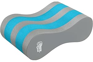 Sunlite Sports EVA 5-Layer Pull Buoy Leg Float - Pool Training Aid, Legs and HIPS Support for Adults, Kids, and Beginners, for Swimming Stroke