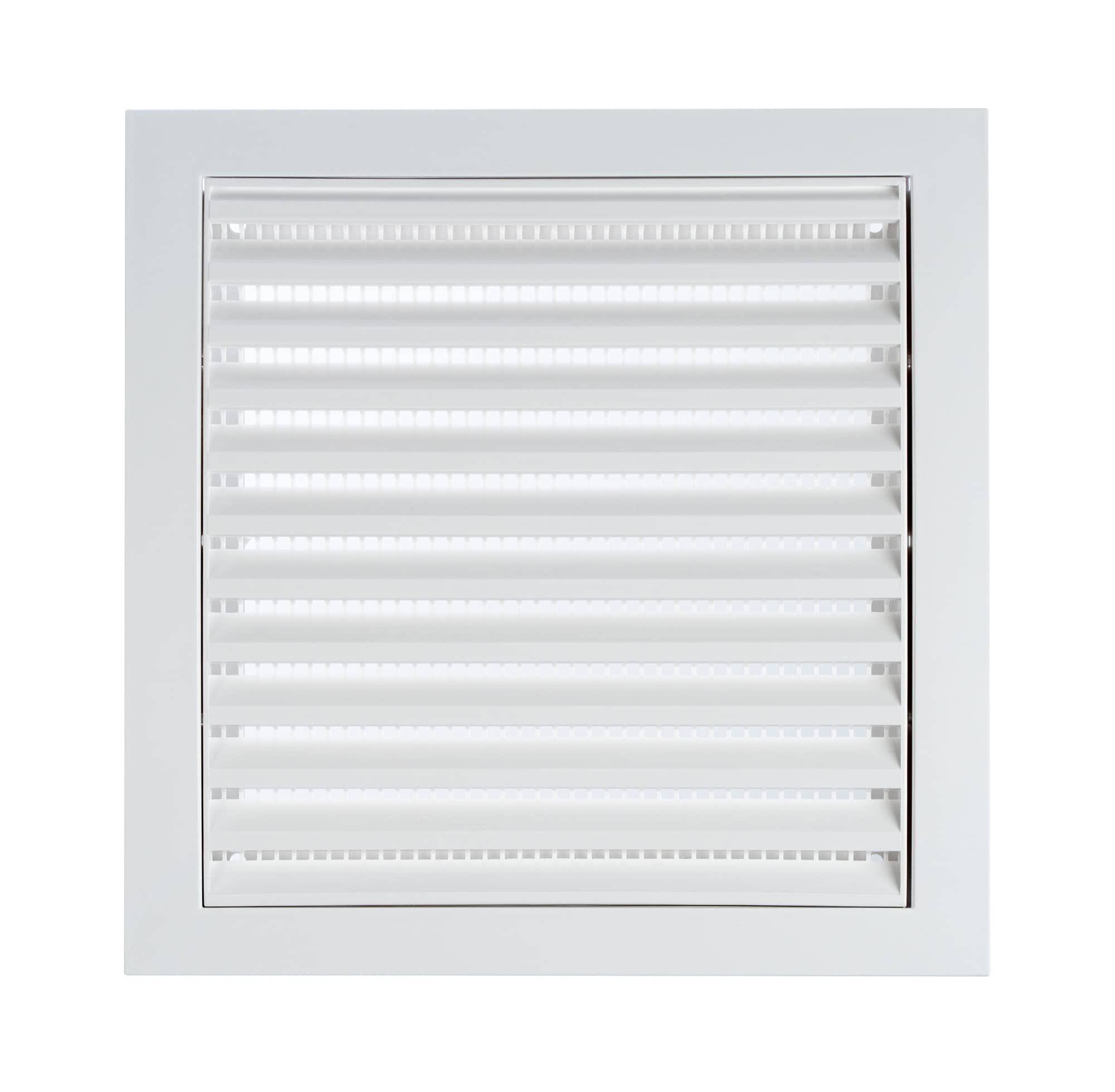 Steinberg14 White ABS Plastic Ventilation Grille - 190x190mm / 7x7'' Vent Cover