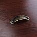 BQLZR Vintage Decorative Door Drawer Pull Handle Semicircle Knob Suitable For Wooden Box, Gift Box, Four Sided Furniture, Foot Pad, Diy Accessories Pack of 4