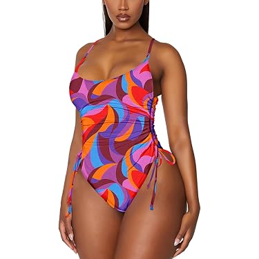 Body Monokini Taglio Alto Senza Maniche - Perizoma Olio Lucido Per Donna, Costume One Piece - Foto 1