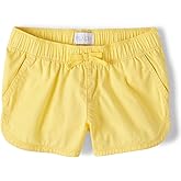 The Children's Place Girls' Twill Pull on Shorts