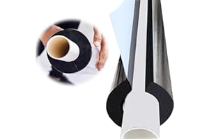 MOBYAT Water Pipe Insulation Sleeve 1-1/2" 2" 2-1/2" 3" 3-1/2" 4" Foam Half Split Insulation Tube, Foam Tubing Hos for Cold Or Hot Pipes ( Color : 1.18" , Size : ID 2-1/2" )