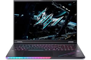 Acer Predator AI Gaming Laptop | RTX 5080 | Intel Ultra 9 275HX CPU | 32GB DDR5 RAM | 1TB Gen 5 SSD | 18" 2560x1600 250Hz Dis
