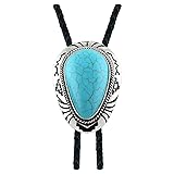 QUKE Native Western Blue Natural Turquoise Stone
