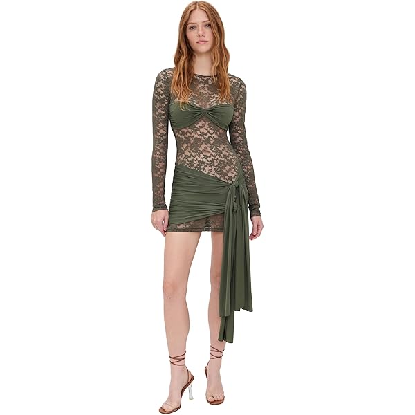knee length dresses for ladies LIONESS Glory Mini Dress Leopard– Selfie Leslie main image 1