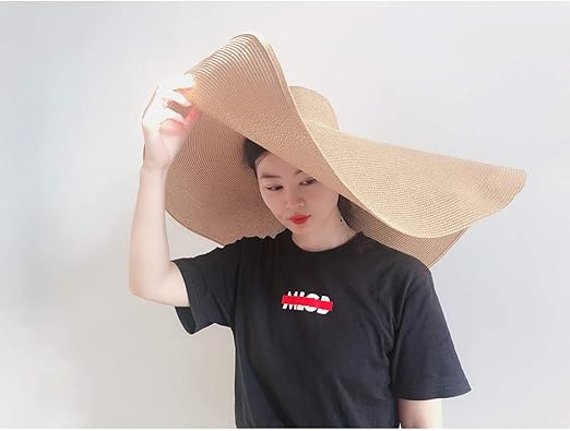 large beach hat