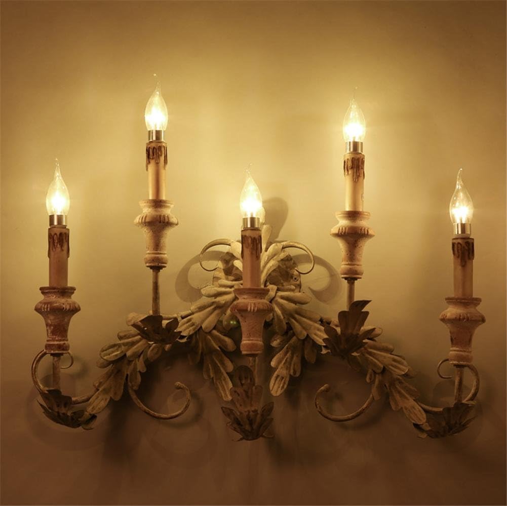 KDLD Wandleuchten ® Weinlese-industrielle Wand-Leuchter-Wand-helle