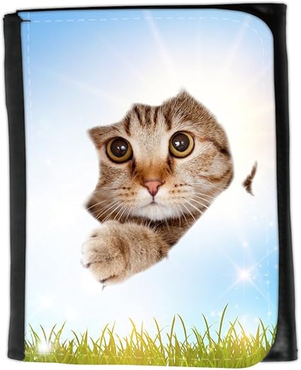 Le Portefeuille De Grands Luxe Femmes Avec Beaucoup De Compartiments Q Trou Papier Chat Bonne Journee Small Size Wallet Amazon Fr High Tech