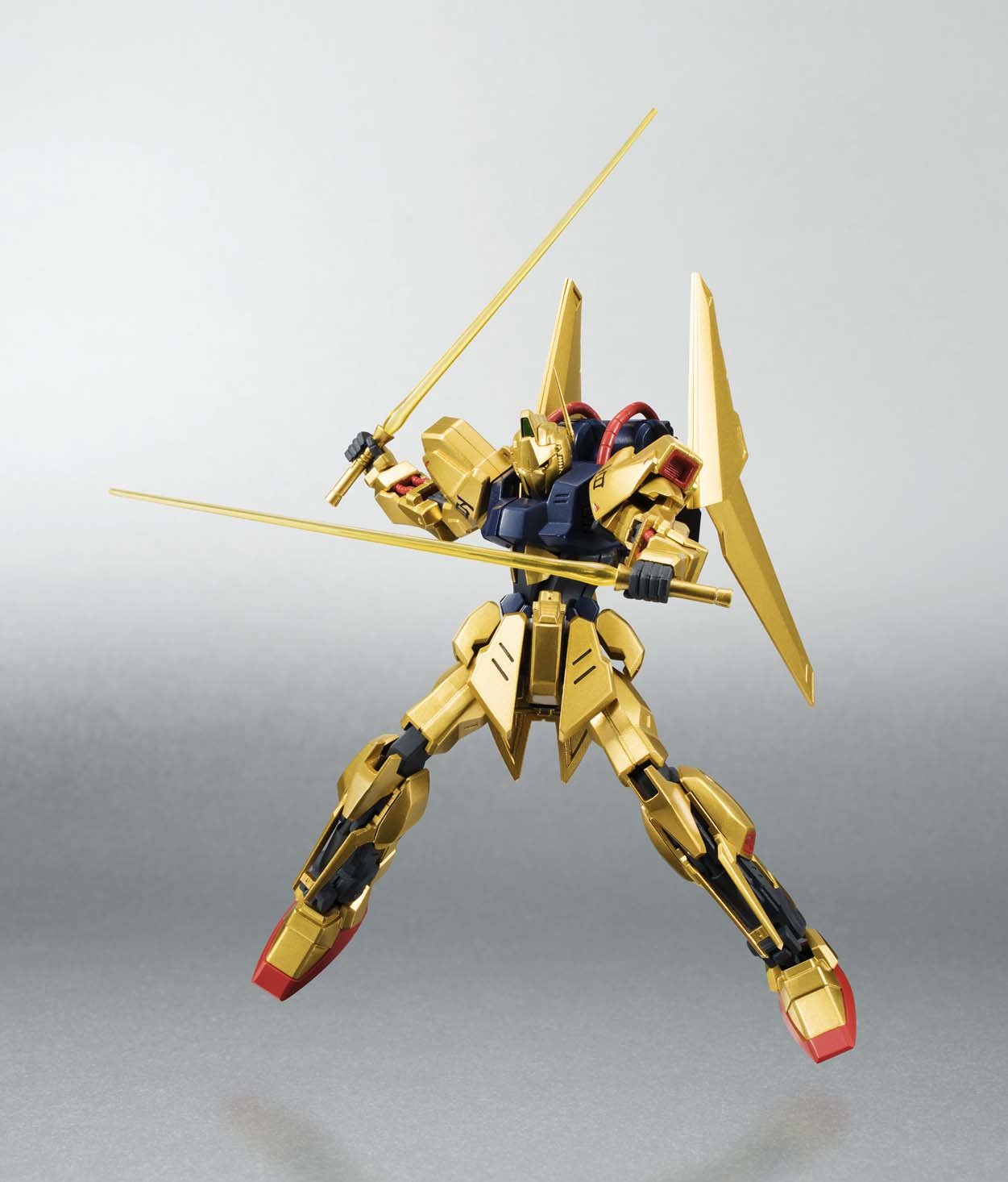 Bandai Tamashii Nations Robot Spirits Hyaku-Shiki - Action Figure Z Gundam - Colore Oro Metallico