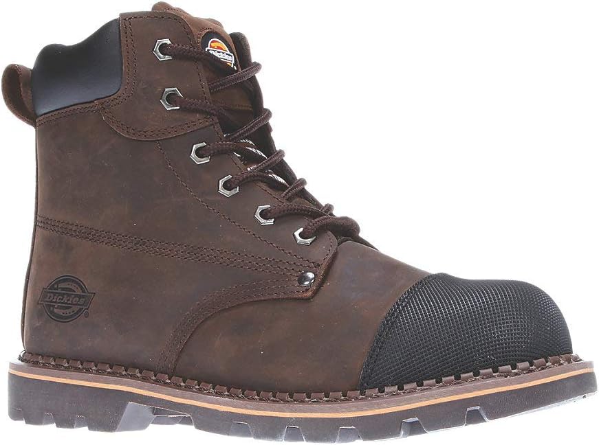 Dickies Crawford Safety Boot Leather Steel Toe Work Workwear FD9210