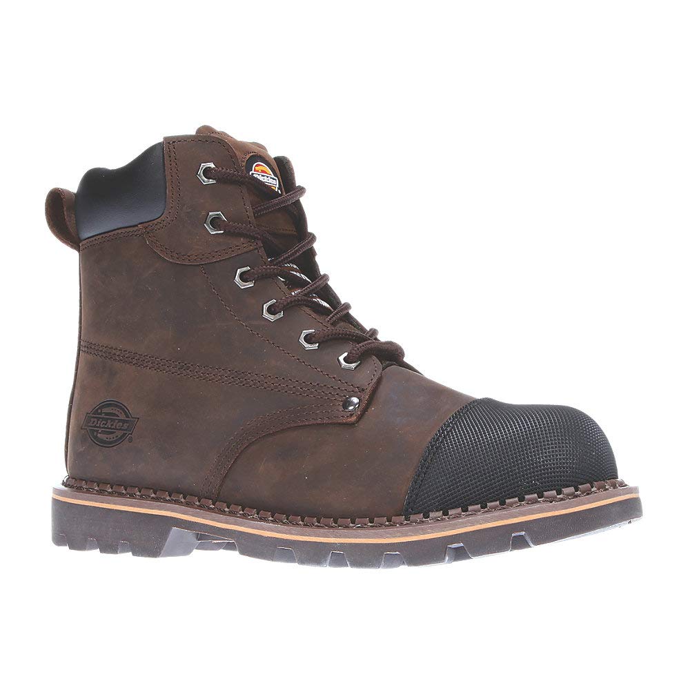 Dickies Crawford Safety Boot Leather Steel Toe Work Workwear FD9210