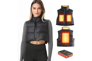 JYK Women's Heated Vest with Battery, Lightweight Heating Vest, Womens heated Coat