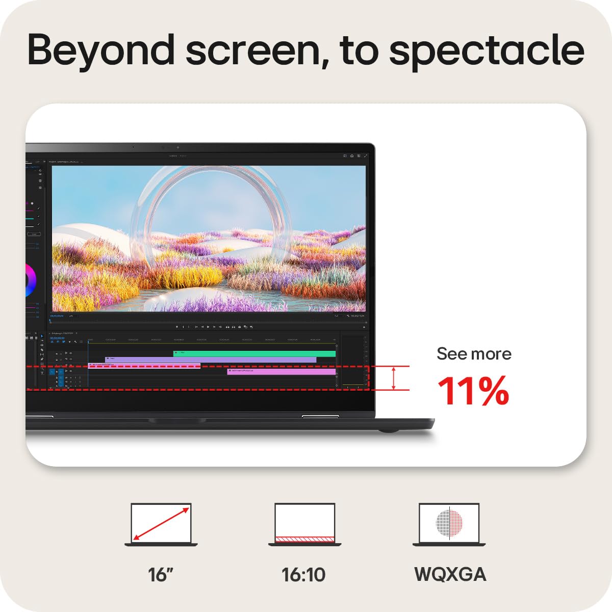 LG gram Pro 2in1 2024 16T90SP - 16 Inch 2.5K IPS Touchscreen 144Hz VRR, Ultra-Lightweight 2-in-1 Laptop, Intel Core Ultra 7 155H, 16GB RAM, 1TB SSD, Windows 11 Home, Stylus Pen, Black