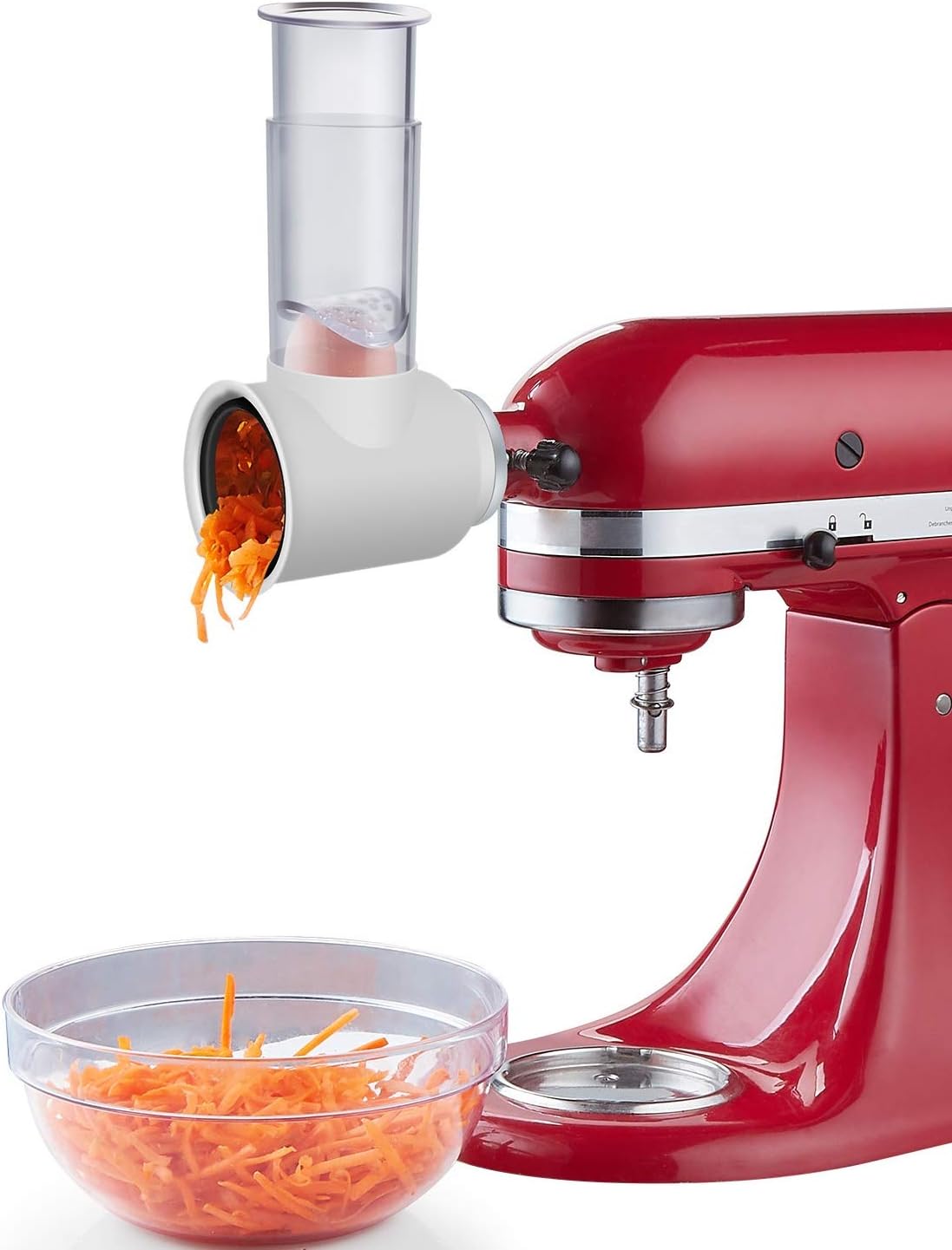 GVODE Slicer Shredder Attachment for KitchenAid Stand Mixers as Vegetable Chopper, Salad Maker Accessory - Image 5