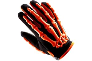 1Storm Adult Motocross Gloves Motorcycle BMX MX ATV Dirt Bike Bicycle Skeleton Cycling Gloves