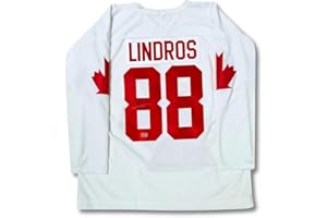 Eric Lindros Autographed Team Canada Jersey – Signed Hockey & Olympic Hockey Memorabilia Collectible (Size L or XL)