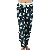 Lazy One Pajamas for Women, Cute Moose Pajama Pants and Top Separates