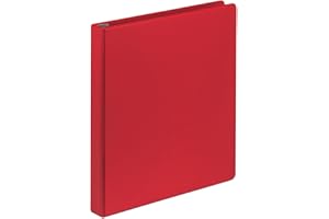 Samsill 1-Inch Value Binder, Red (11303)