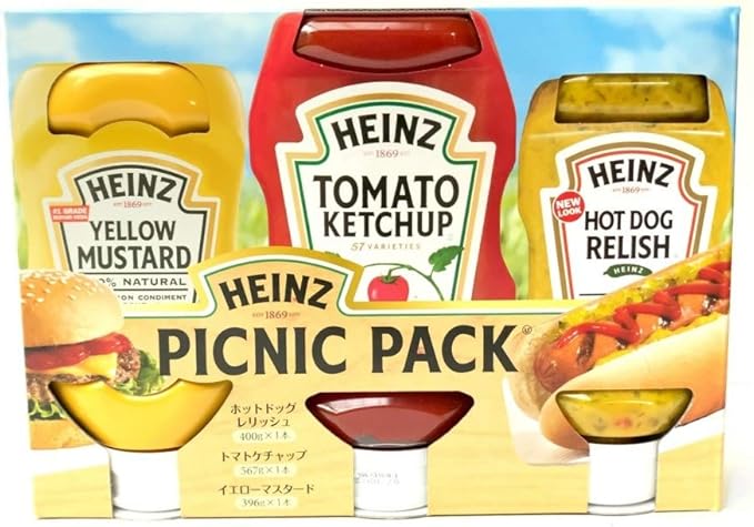 Amazon Heinz ハインツ ピクニックパック ケチャップ レリッシュ マスタード ハインツ ケチャップ 通販 Amazon Heinz ハインツ ピクニックパック ケチャップ レリッシュ マスタード ハインツ ケチャップ 通販
