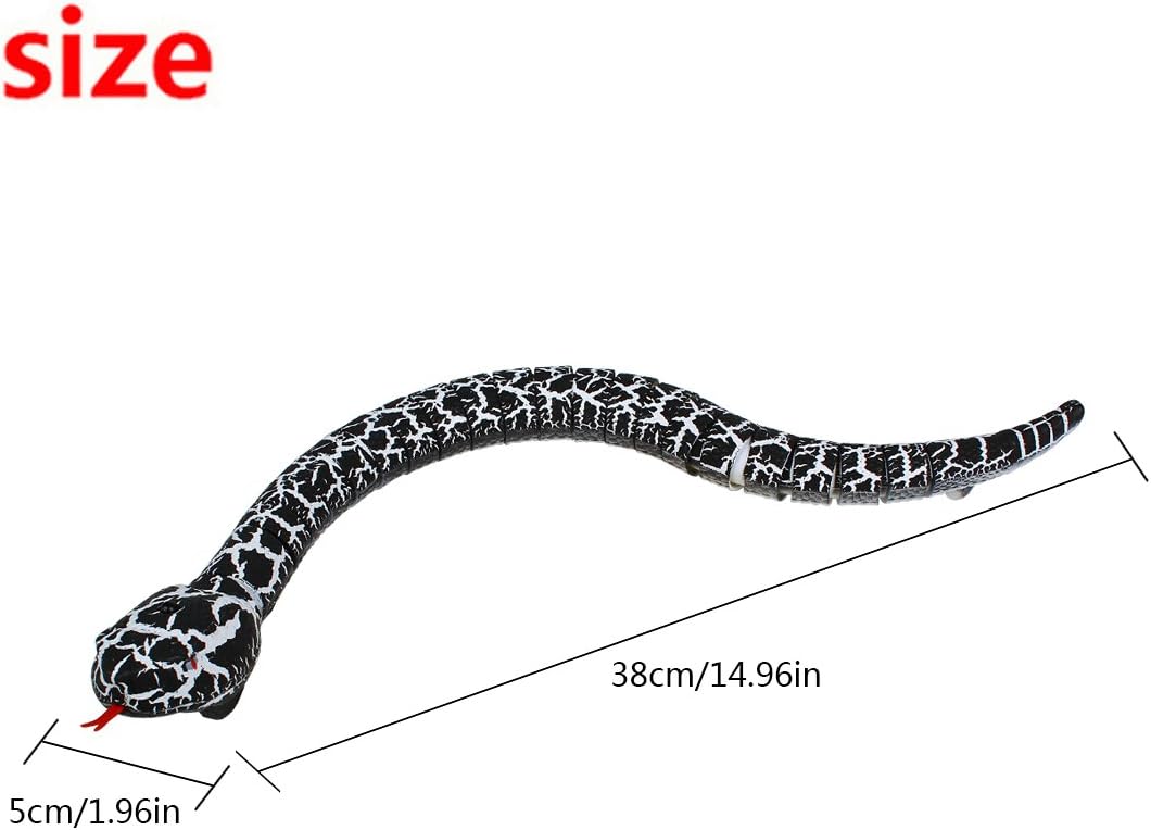 Amazon Andux Space リモコン蛇 コブラ 蛇 擬態 Rc おもちゃ 生物観察 Fzs 03 黒 電動ロボット おもちゃ