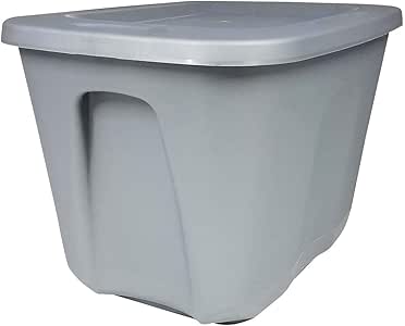 HOMZ - Recipiente de plástico estándar para Almacenamiento, 10 galones